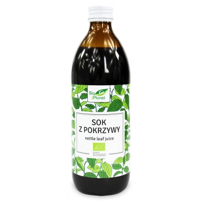 SOK Z POKRZYWY BIO 500 ml - BIO PLANET