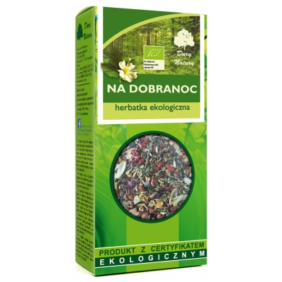 HERBATKA NA DOBRANOC BIO 50 g - DARY NATURY