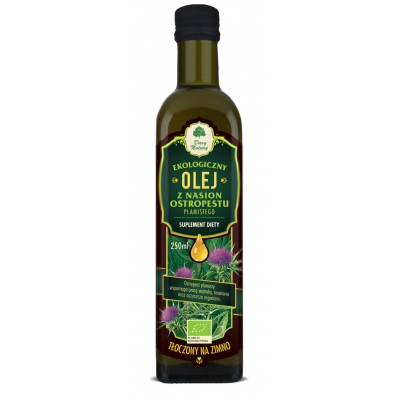 OLEJ Z NASION OSTROPESTU PLAMISTEGO BIO 250 ml - DARY NATURY