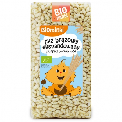 RYŻ BRĄZOWY EKSPANDOWANY BIO 75 g - BIOMINKI