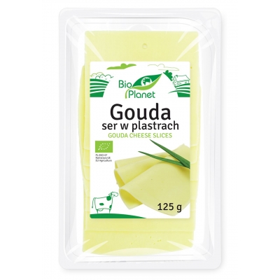 SER GOUDA PLASTRY BIO 125 g - BIO PLANET