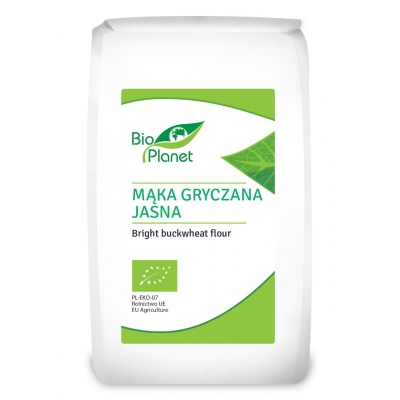 MĄKA GRYCZANA JASNA BIO 500 g - BIO PLANET