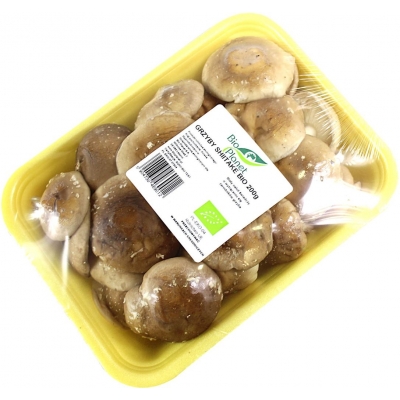 GRZYBY SHIITAKE ŚWIEŻE BIO (POLSKA) (około 0,20 kg)