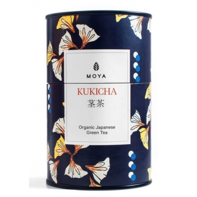 HERBATA ZIELONA KUKICHA BIO 60 g - MOYA MATCHA