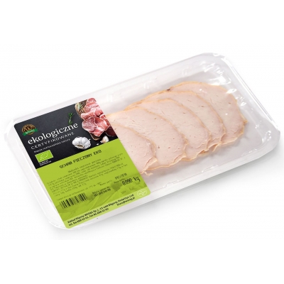 SCHAB PIECZONY PLASTRY BIO 90 g - WASĄG (NA ZAMÓWIENIE)