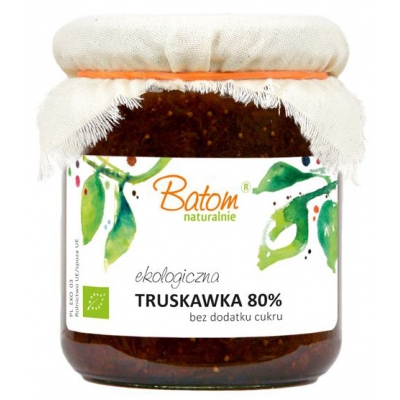 TRUSKAWKA 80 % B/C BIO 260 g - BATOM