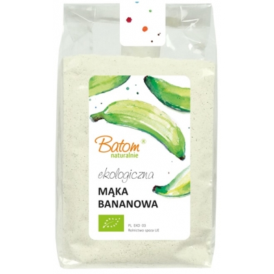 MĄKA BANANOWA BIO 250 g - BATOM