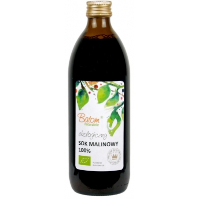 SOK MALINOWY NFC BIO 500 ml - BATOM