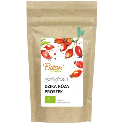 DZIKA RÓŻA PROSZEK BIO 100 g - BATOM