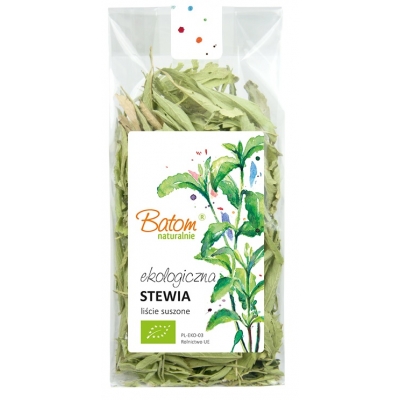 STEWIA LIŚCIE SUSZONE BIO 20 g - BATOM