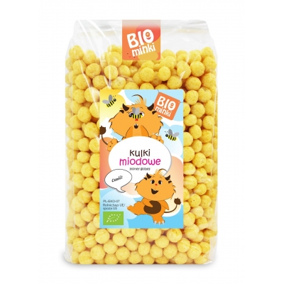 KULKI MIODOWE BIO 300 g - BIOMINKI