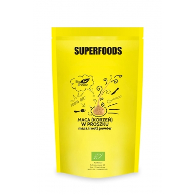 MACA (KORZEŃ) W PROSZKU BIO 750 g - BIO PLANET