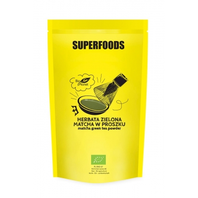 HERBATA ZIELONA MATCHA BIO 500 g - BIO PLANET
