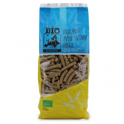 MAKARON (ŻYTNI RAZOWY) RURKA BIO 400 g - BIO PLANET