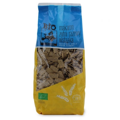 MAKARON (ŻYTNI RAZOWY) WSTĄŻKA BIO 400 g - BIO PLANET