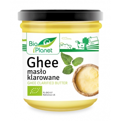 MASŁO KLAROWANE GHEE BIO 250 g - BIO PLANET