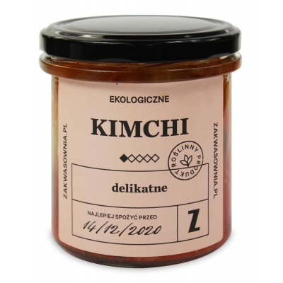 KIMCHI DELIKATNE BIO 300 g - ZAKWASOWNIA