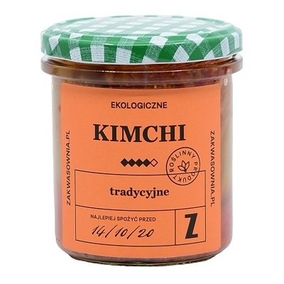 KIMCHI TRADYCYJNE BIO 300 g - ZAKWASOWNIA