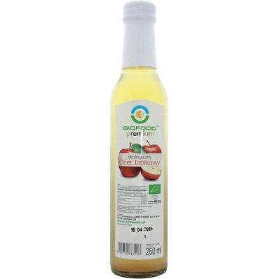 OCET JABŁKOWY NIEFILTROWANY BIO 250 ml - BIO FOOD