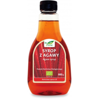 SYROP Z AGAWY BEZGLUTENOWY BIO 660 g (478 ml) - BIO PLANET