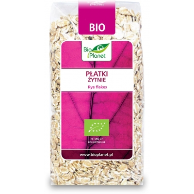 PŁATKI ŻYTNIE BIO 300 g - BIO PLANET