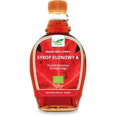 SYROP KLONOWY A BEZGLUTENOWY BIO 250 ml (330 g) - BIO PLANET