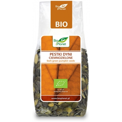 PESTKI DYNI CIEMNOZIELONE BIO 150 g - BIO PLANET