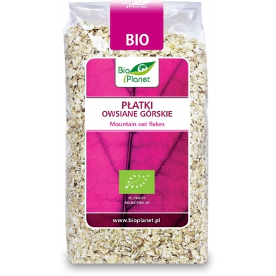 PŁATKI OWSIANE GÓRSKIE BIO 300 g - BIO PLANET