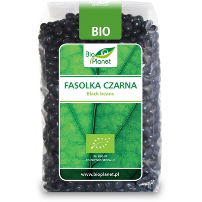 FASOLKA CZARNA BIO 400 g - BIO PLANET