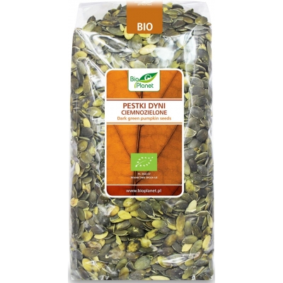 PESTKI DYNI CIEMNOZIELONE BIO 1 kg - BIO PLANET