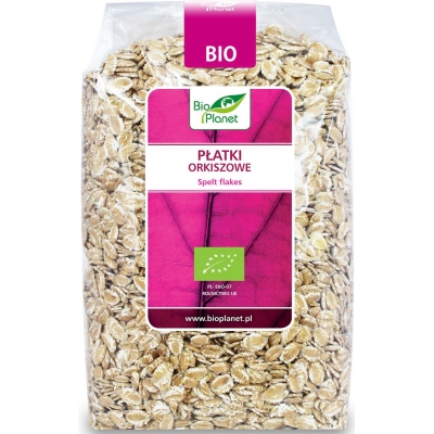 PŁATKI ORKISZOWE BIO 600 g - BIO PLANET