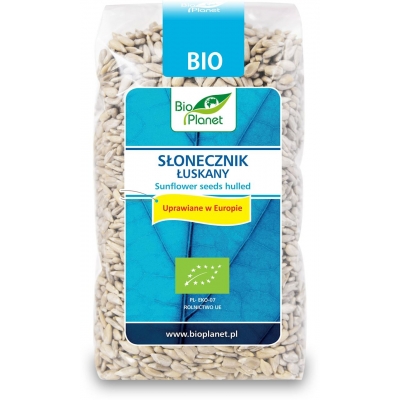 SŁONECZNIK ŁUSKANY BEZGLUTENOWY BIO 350 g - BIO PLANET