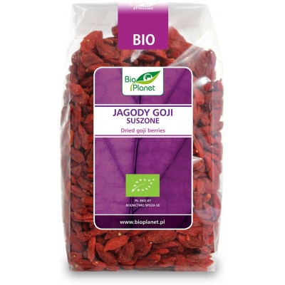 JAGODY GOJI SUSZONE BIO 250 g - BIO PLANET