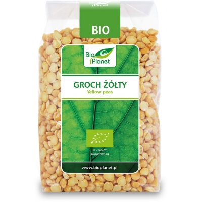 GROCH ŻÓŁTY BIO 400 g - BIO PLANET