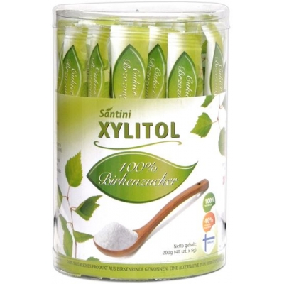 KSYLITOL W SASZETKACH (40 x 5 g) 200 g - SANTINI