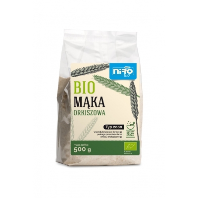 MĄKA ORKISZOWA TYP 2000 BIO 500 g - NIRO