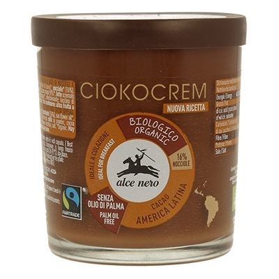 KREM ORZECHOWO - CZEKOLADOWY FAIR TRADE BIO 180 g - ALCE NERO