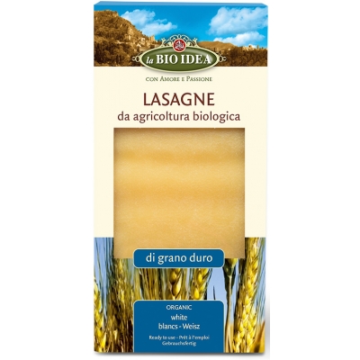 MAKARON (SEMOLINOWY) LASAGNE BIO 250 g - LA BIO IDEA