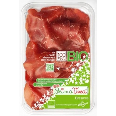 WOŁOWINA BRESAOLA PLASTRY BEZGLUTENOWA BIO 70 g - PRIMAVERA