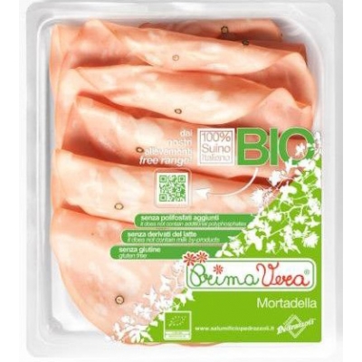 MORTADELA PLASTRY BEZGLUTENOWA BIO 100 g - PRIMAVERA