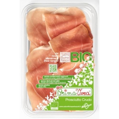 SZYNKA PROSCIUTTO CRUDO BEZGLUTENOWA BIO 70 g - PRIMAVERA