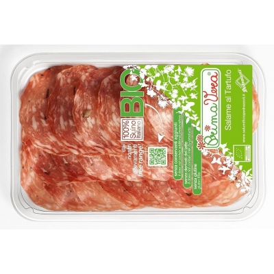 SALAMI Z TRUFLAMI PLASTRY BEZGLUTENOWE BIO 70 g - PRIMAVERA