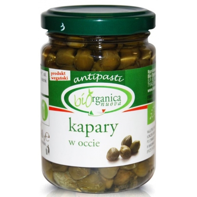 KAPARY MARYNOWANE BIO 140 g (90 g) (SŁOIK) - BIO ORGANICA ITALIA