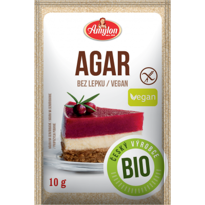 AGAR - AGAR BEZGLUTENOWY BIO 10 g - AMYLON