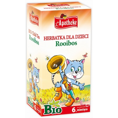 HERBATKA DLA DZIECI - ROOIBOS BIO (20 x 1,5 g) 30 g - APOTHEKE