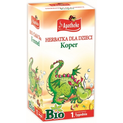 HERBATKA DLA DZIECI - KOPER BIO (20 x 1,5 g) 30 g - APOTHEKE