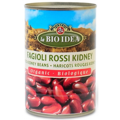 FASOLKA CZERWONA KIDNEY BIO 400 g (240 g) (PUSZKA) - LA BIO IDEA