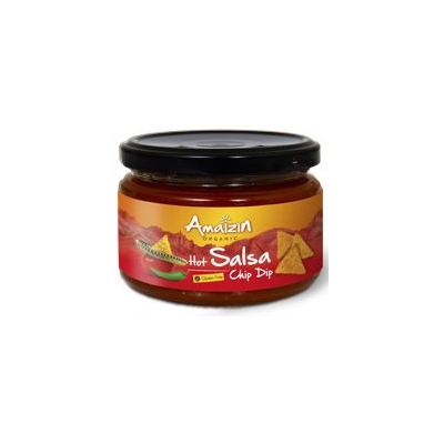 SOS SALSA PIKANTNY BEZGLUTENOWY BIO 260 g - AMAIZIN