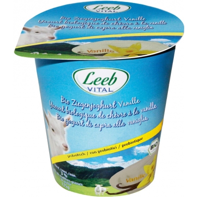 KOZI JOGURT WANILIOWY BIO 125 g - LEEB VITAL